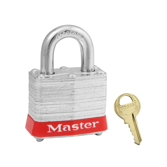 Master Lock Gembok Safety 3RED Laminasi 40mm 1