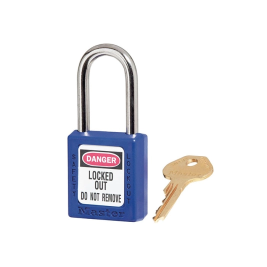 Master Lock 410BLUE (38mm) Thermoplastic Safety LOTO 1