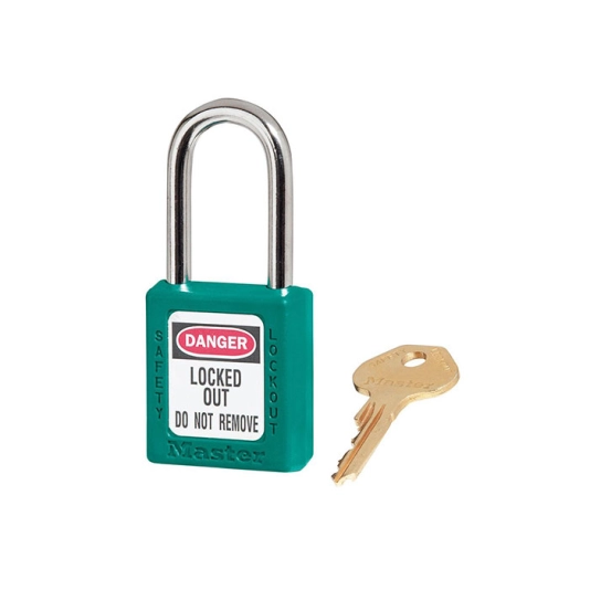 Master Lock 410TEAL (38mm) Thermoplastic Safety (LOTO) 1