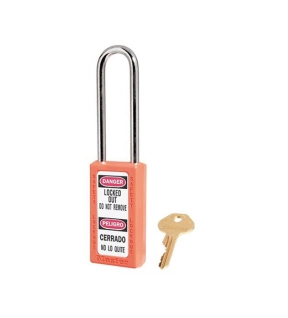 Master Lock 411KALTORJ Thermoplastic 112in 38mm Leher Panjang LOTO