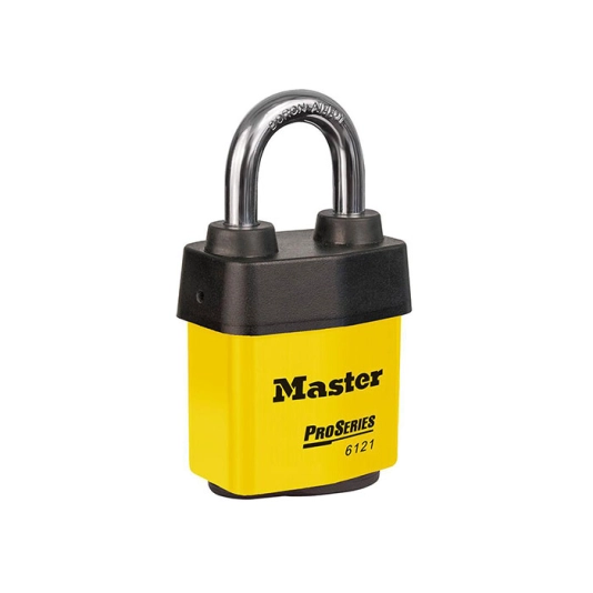 Master Lock 6121YLW ProSeries? Body Laminated ? 2-1/8in (54mm) 1